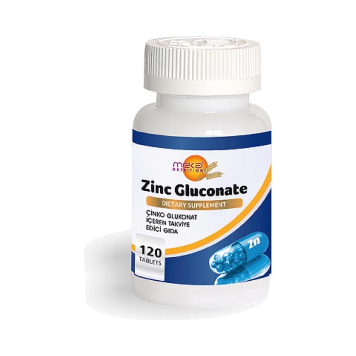 Meka Zinc Aromasız Unisex Vitamin 120 Tablet