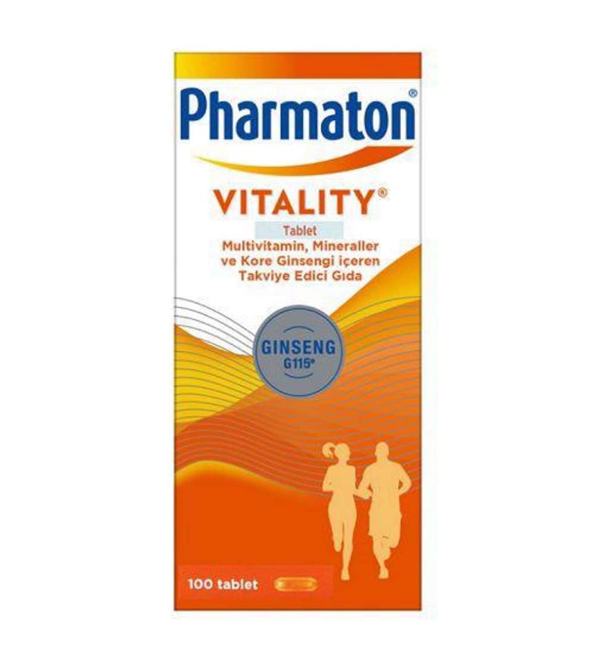 Pharmaton Çinko Sade Unisex Vitamin 100 Tablet