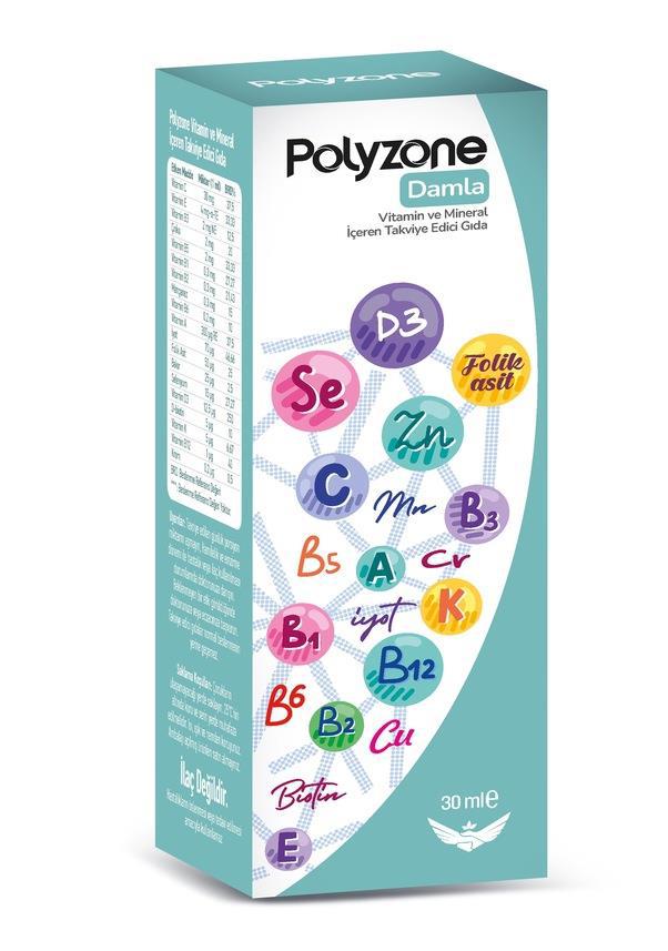 Convıta Polyzone Sade Çocuk Vitamin 30 Tablet