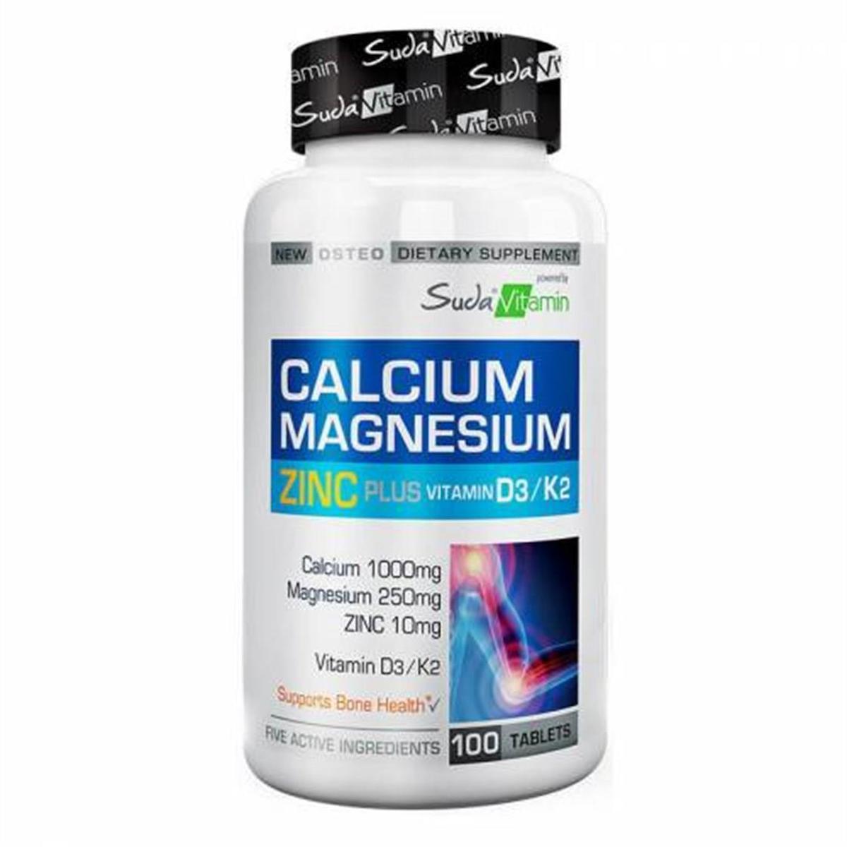 Suda Vitamin Magnezyum Aromasız Unisex Vitamin 100 Tablet