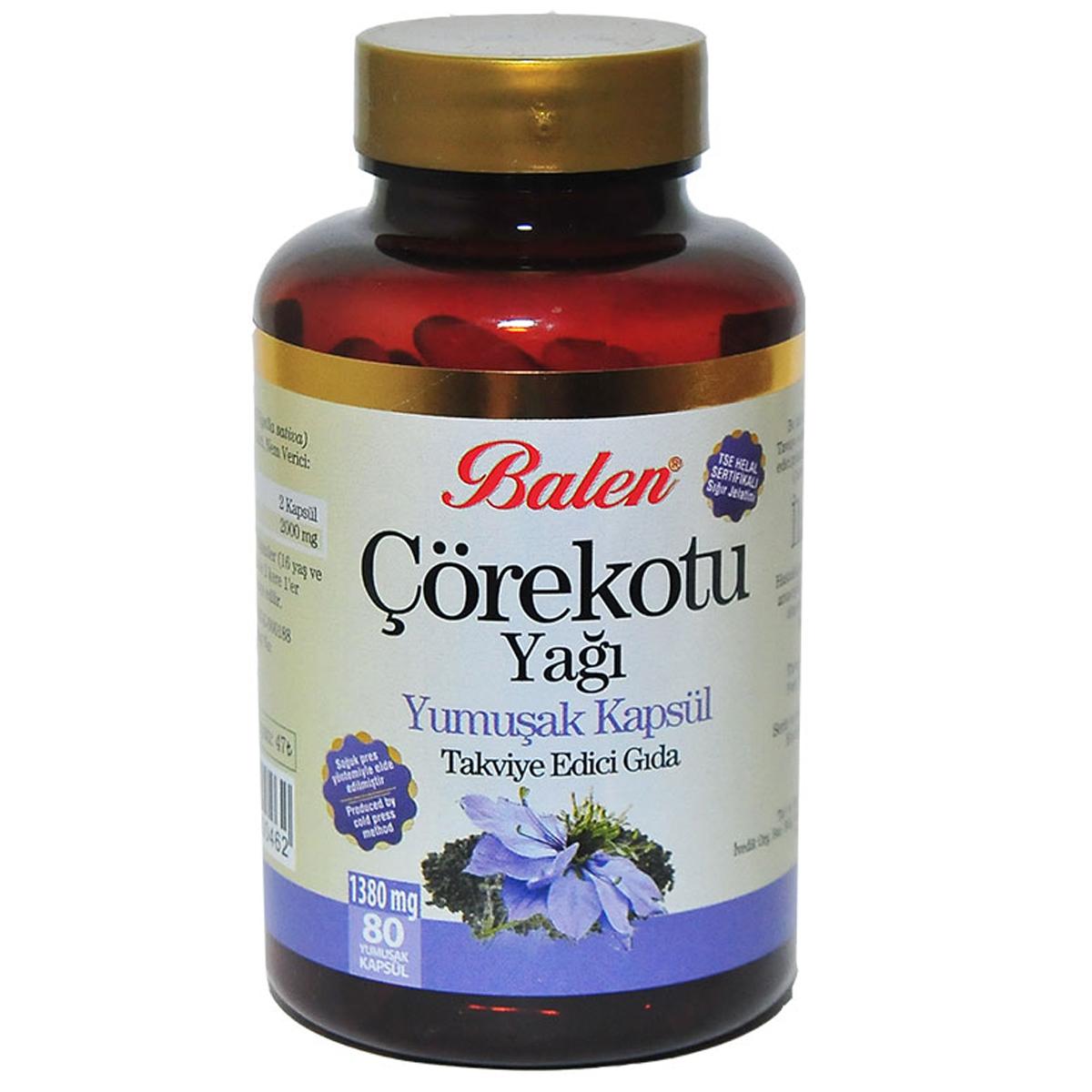Balen Sağlıklı Yaşam Çinko Sade Unisex Vitamin 80 Kapsül