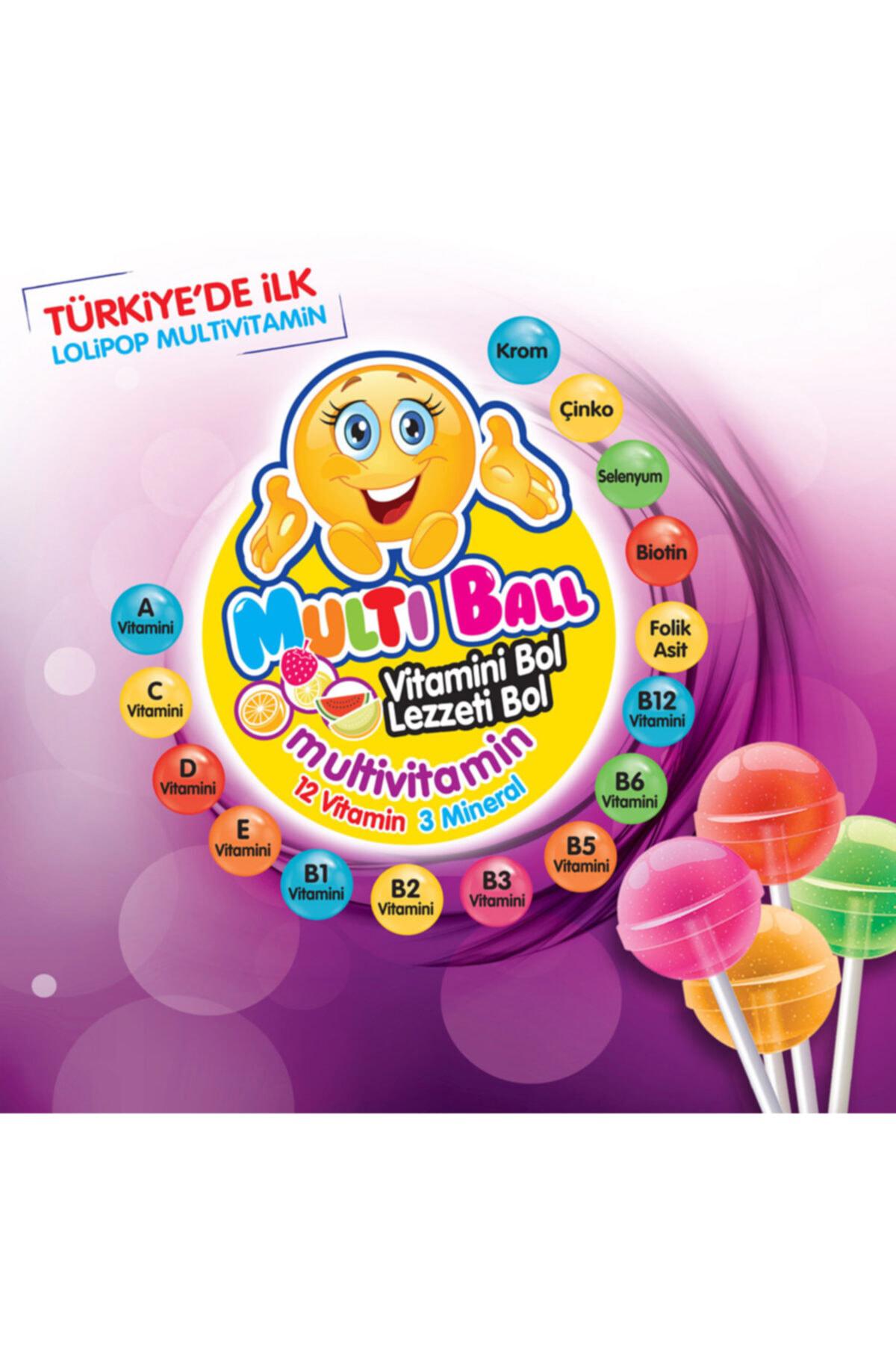Multiball C Vitamini Aromalı Çocuk 15 Adet