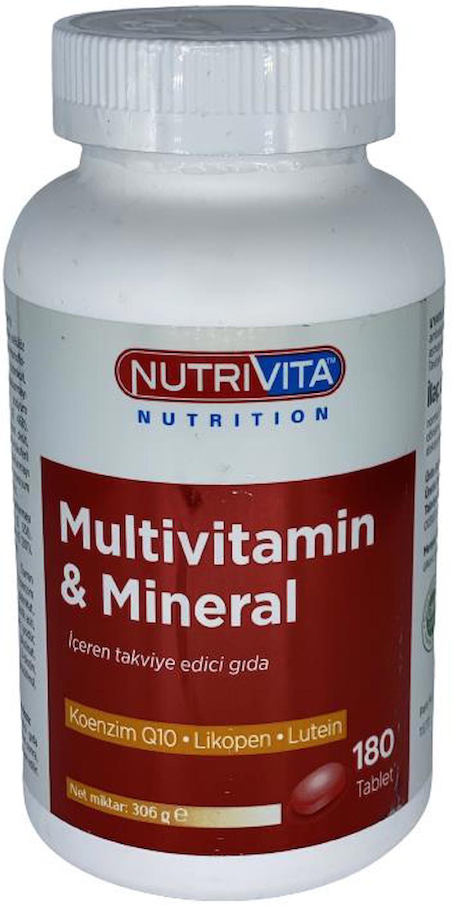 Nutrivita Nutrition Sade Unisex Vitamin 180 Tablet