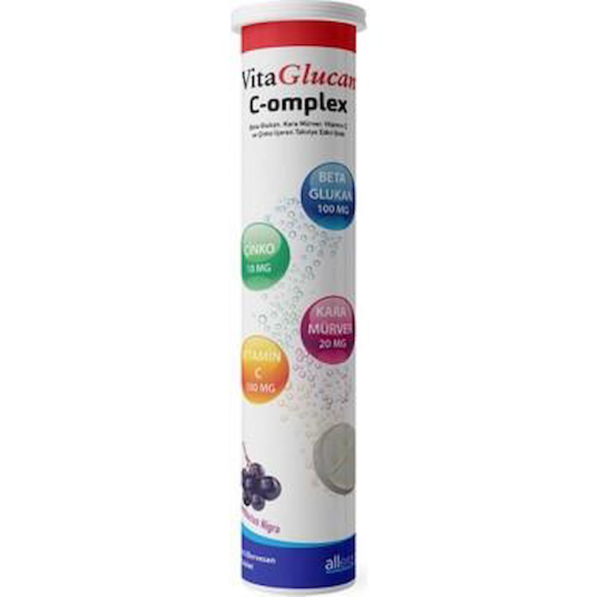 Allergo Vitaglucan Sade Unisex Vitamin 20 Tablet