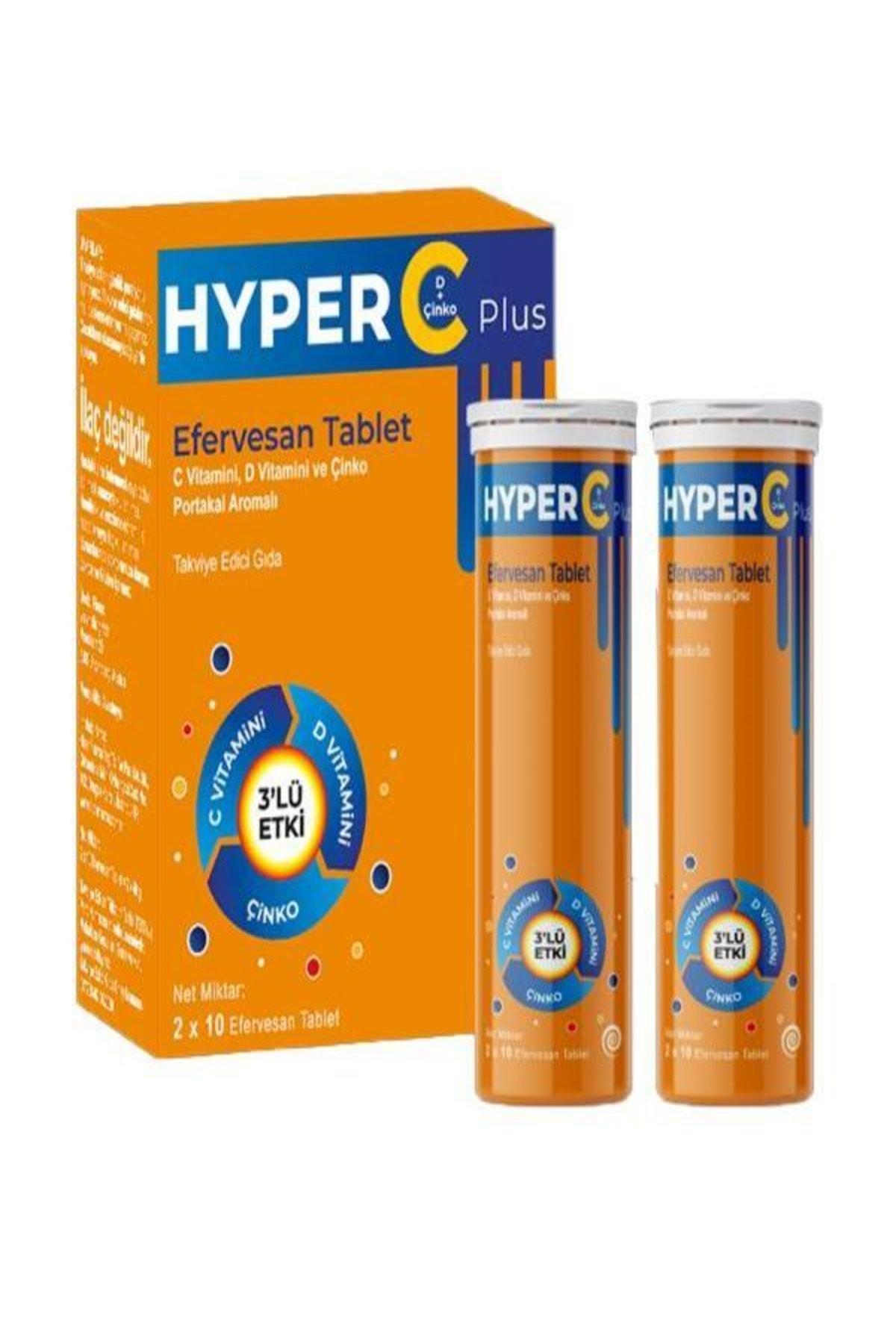 Hyper C Plus Aromasız Unisex Vitamin 20 Tablet