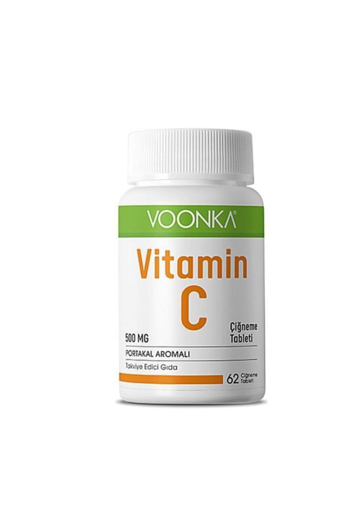 Voonka C Vitamini Aromalı Unisex 62 Tablet