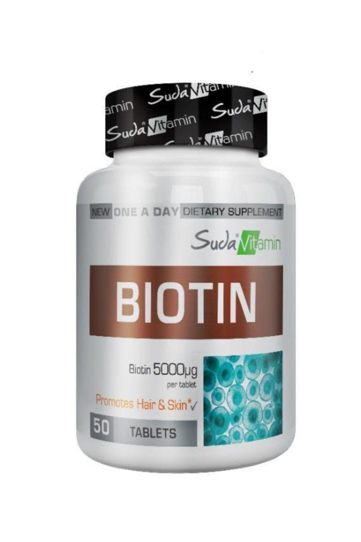 Suda Vitamin Aromasız Unisex Vitamin 50 Tablet