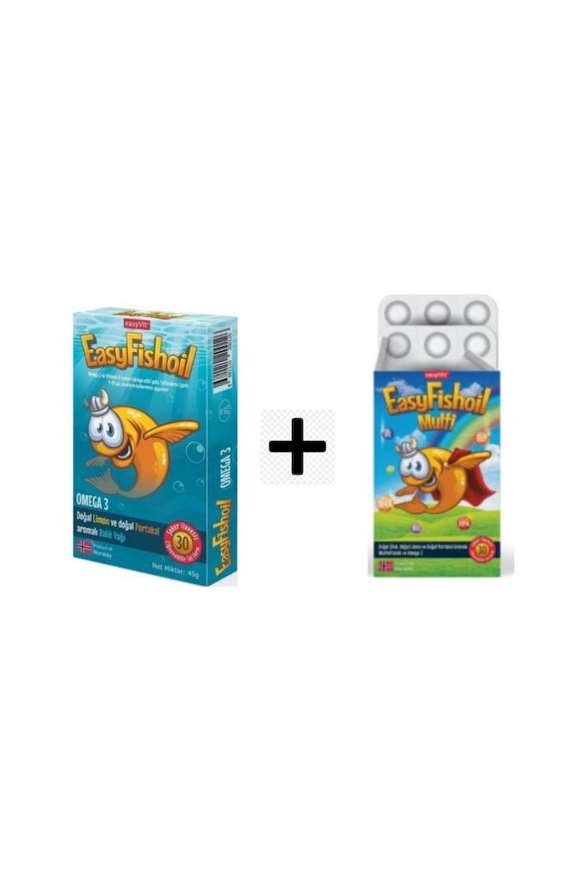 Easy Fishoil‎ Omega 3 Aromalı Çocuk Vitamin 30 - 30 Tablet
