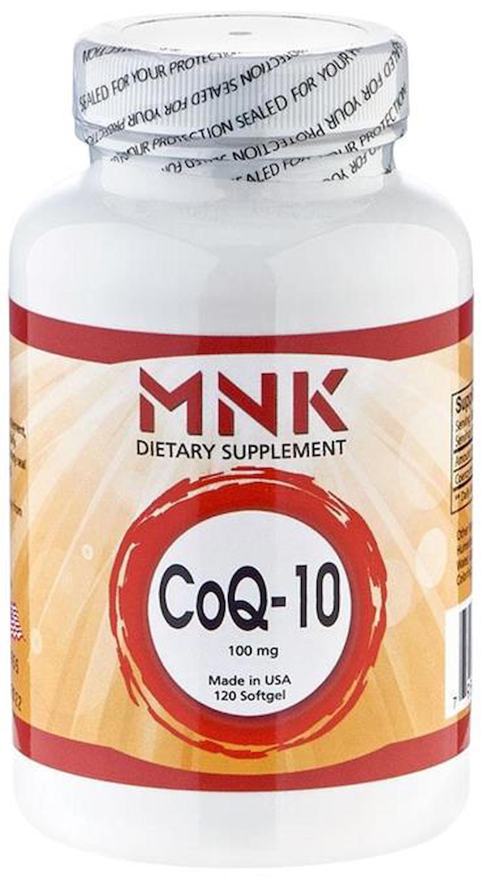 Mnk Koenzim Q10 Aromasız Unisex Vitamin 120 Adet