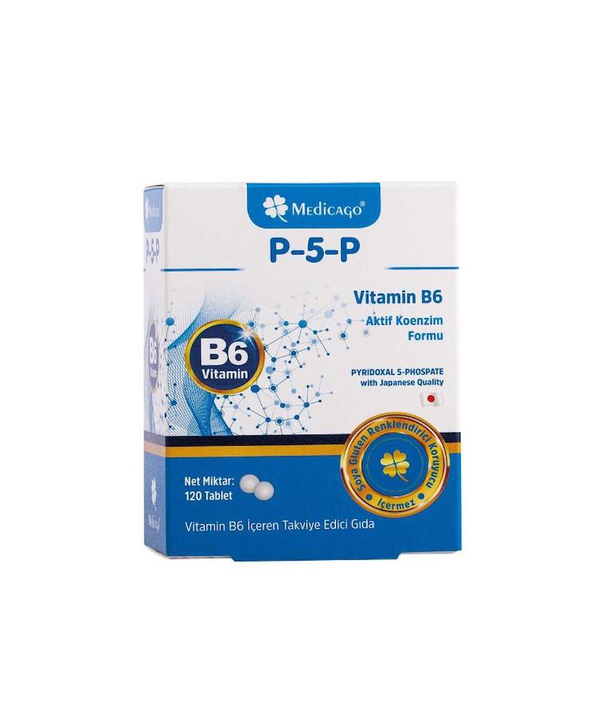 Medicago Vitamin B Aromasız Unisex 120 Tablet