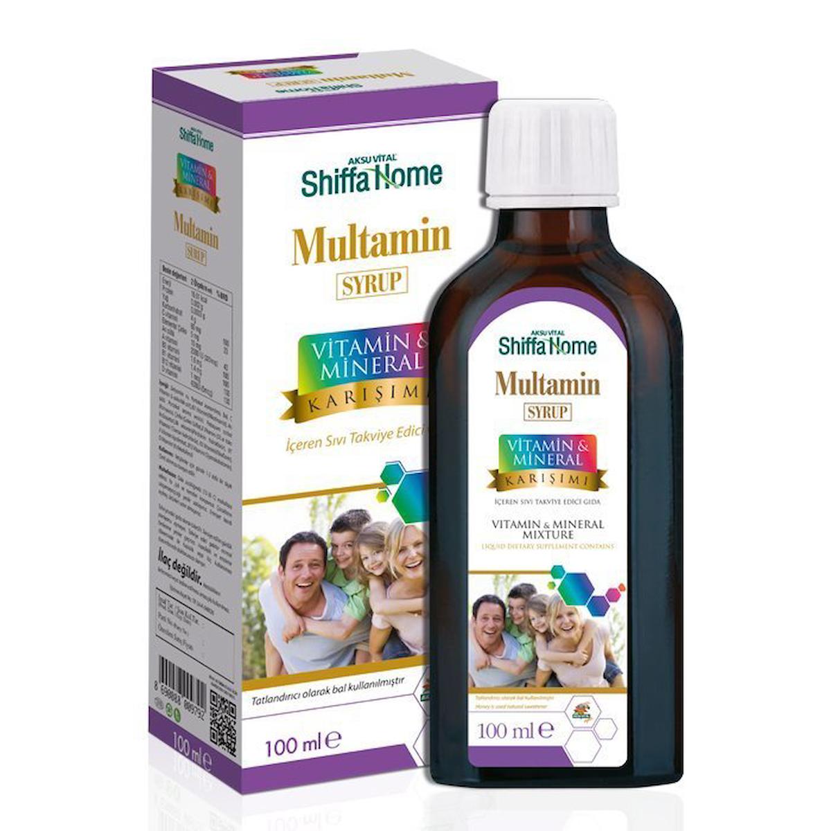 Aksu Vital Shiffa Home Sade Çocuk - Yetişkin Vitamin 100 ml