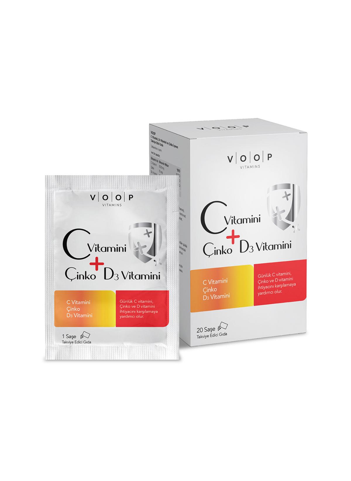 Qlife Çinko Sade Unisex Vitamin 20 Şase