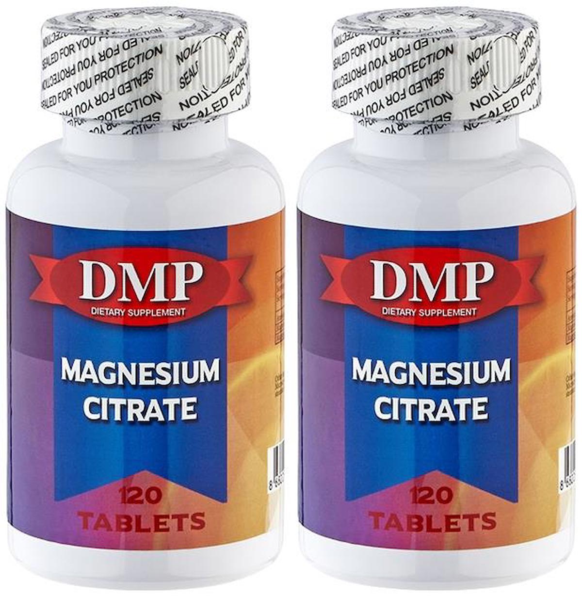 Dmp Magnezyum Sitrat Sade Unisex Vitamin 2x120 Tablet