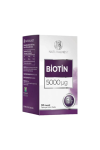 Naturalnest Biotin Sade Unisex Vitamin 30 Kapsül