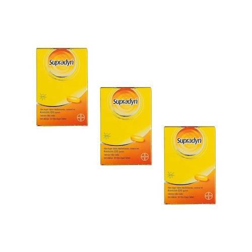 Supradyn Aromasız Unisex Vitamin 3x30 Tablet