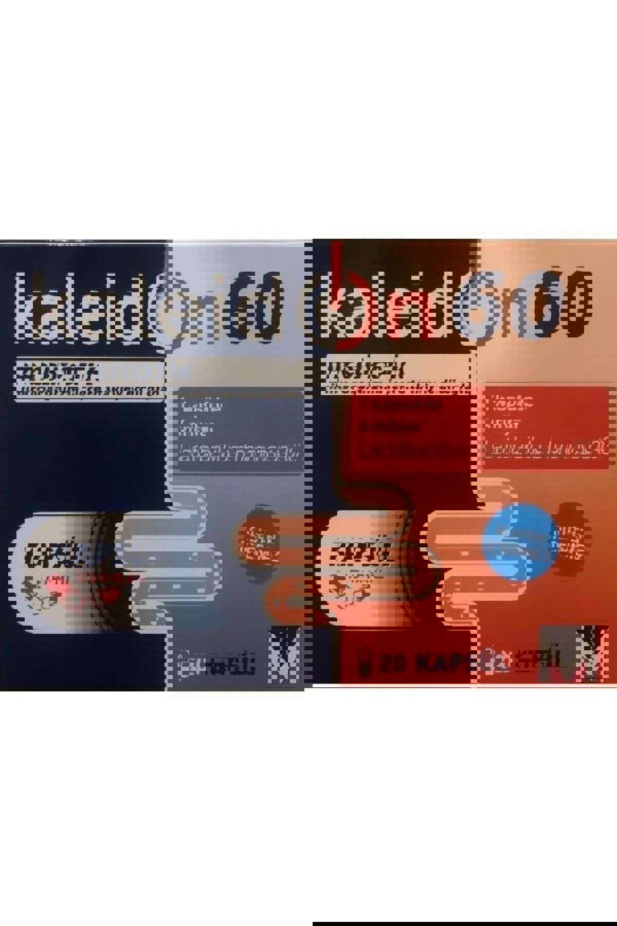 Kaleidon Probiyotik Aromasız Unisex Vitamin 20 Kapsül