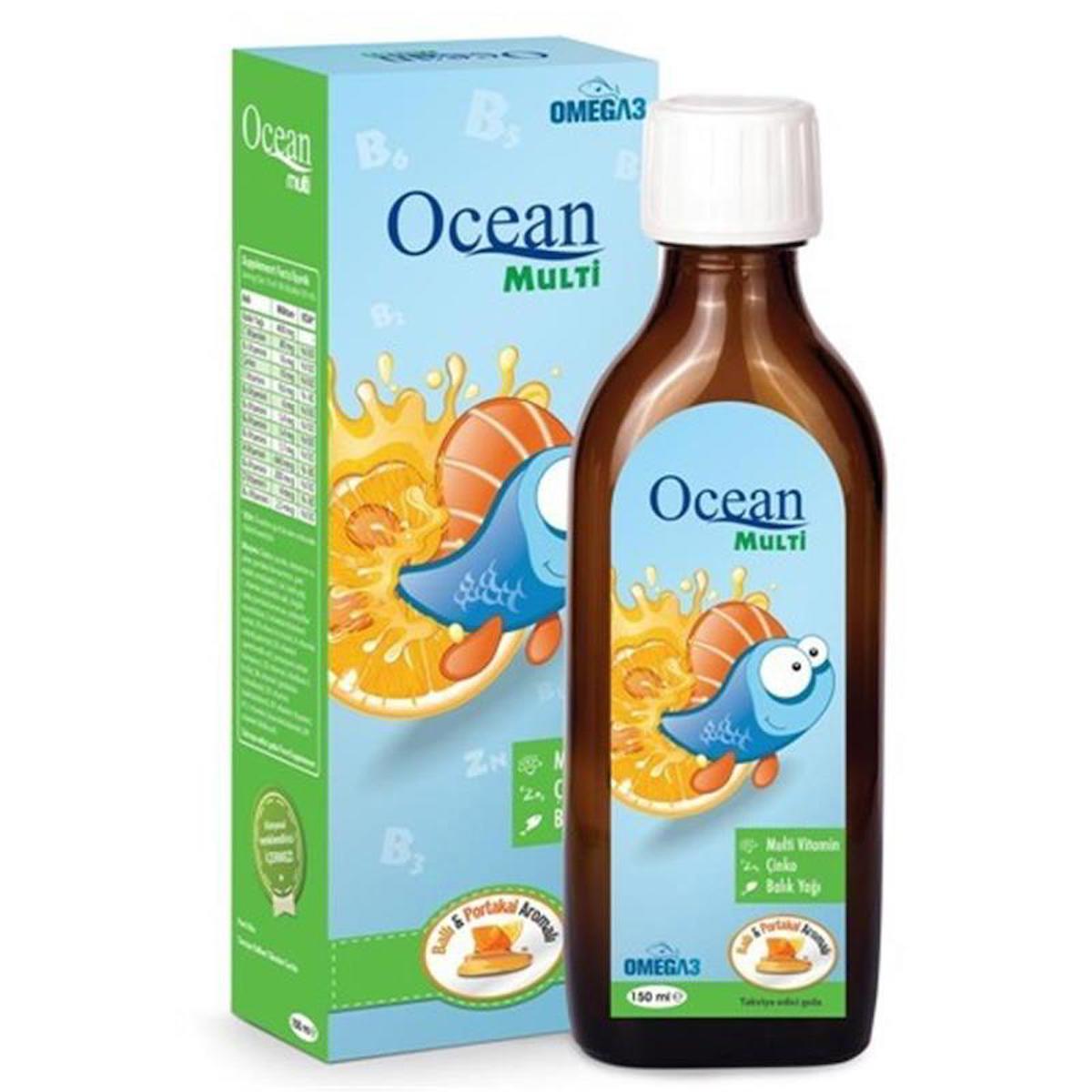 Ocean Orzax Aromalı Çocuk Vitamin 150 ml