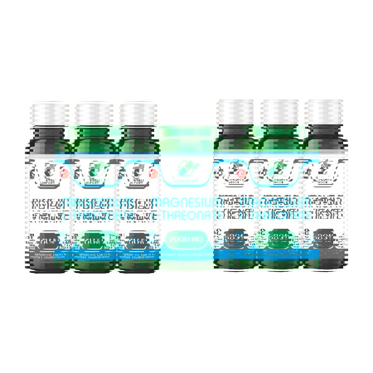 Yurdavit Magnezyum L-Threonate Sade Unisex Vitamin 3x90 Kapsül