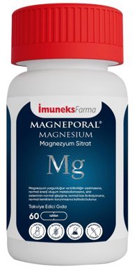 Imuneks Farma Magneporal Aromasız Unisex Vitamin 60 Tablet