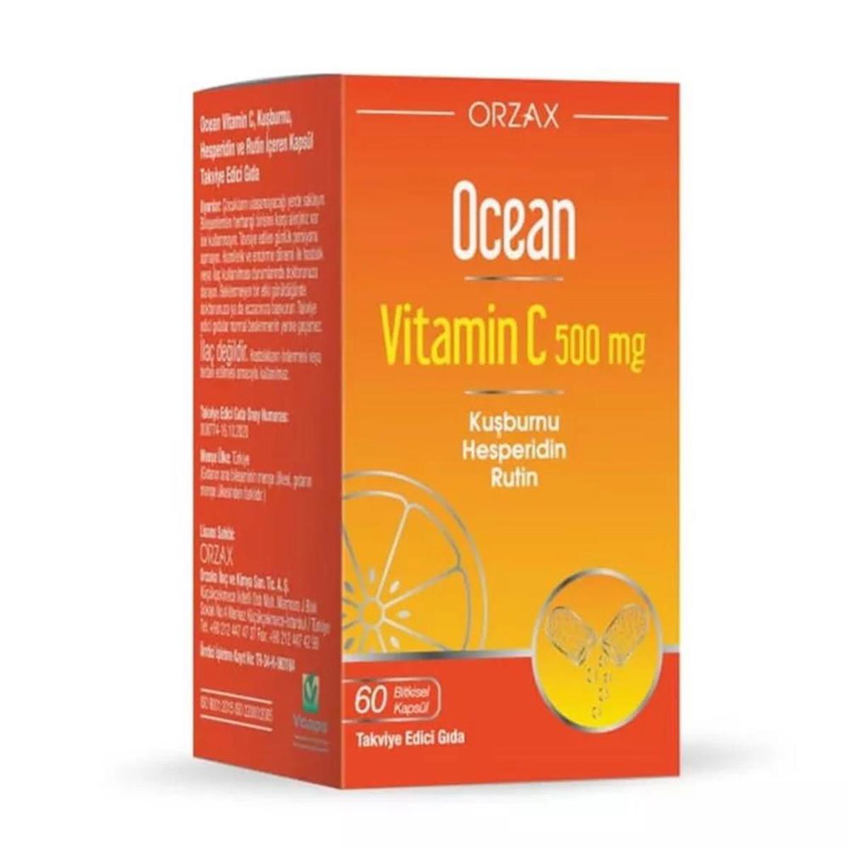 Ocean Orzax C Vitamini Aromalı Unisex 30 Tablet