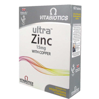 Vitabiotics Çinko Sade Unisex Vitamin 60 Tablet