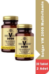 Solgar Aromasız Unisex Vitamin 2x30 Tablet