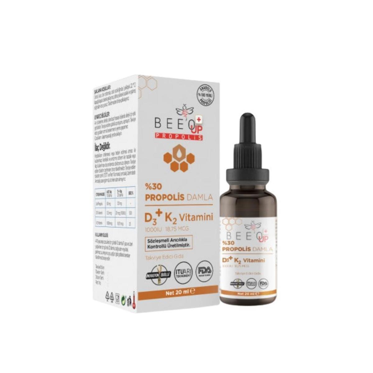 Bee'O Up Propolis Aromalı Unisex Vitamin 20 ml