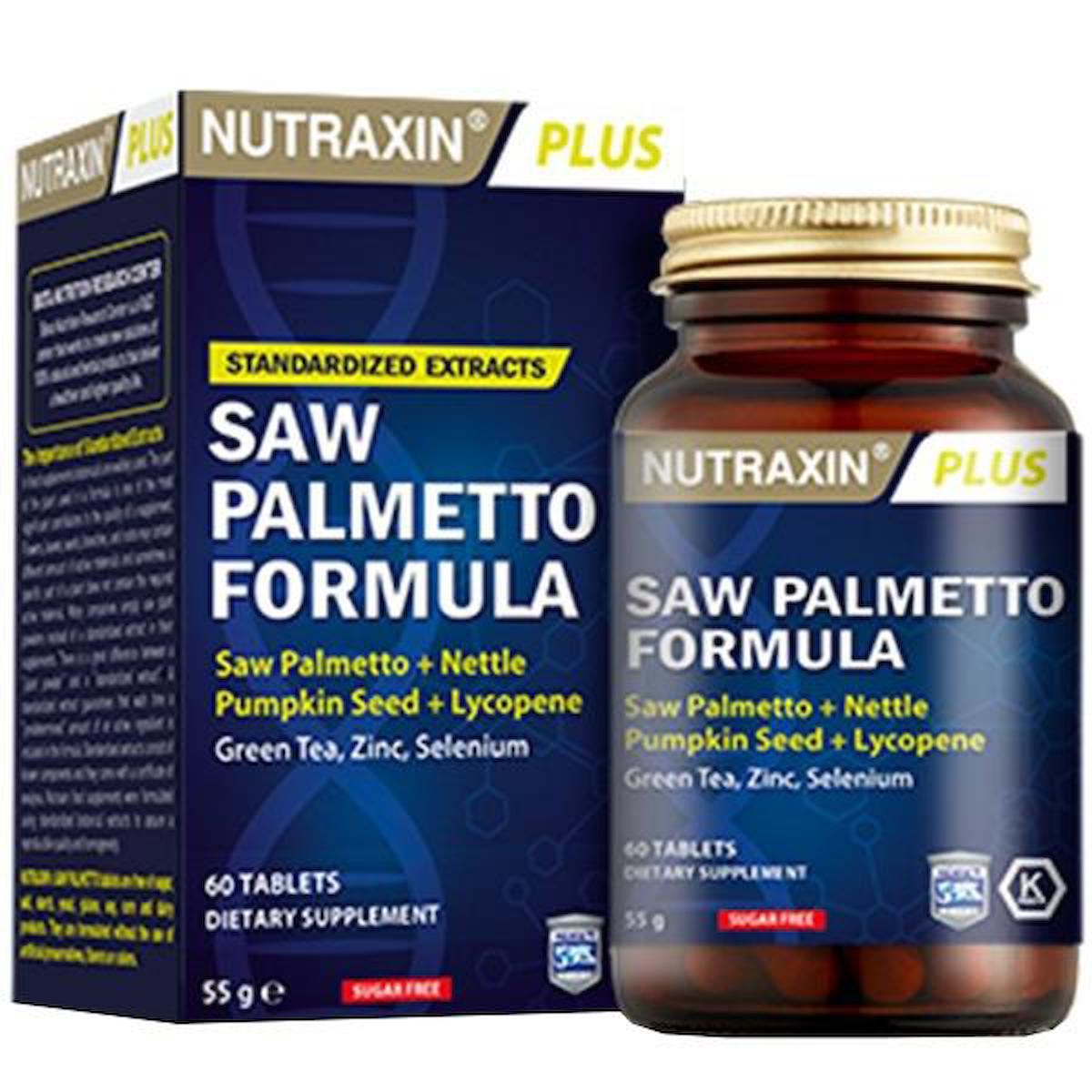 Nutraxin Palmetto Aromasız Unisex Vitamin 60 Tablet
