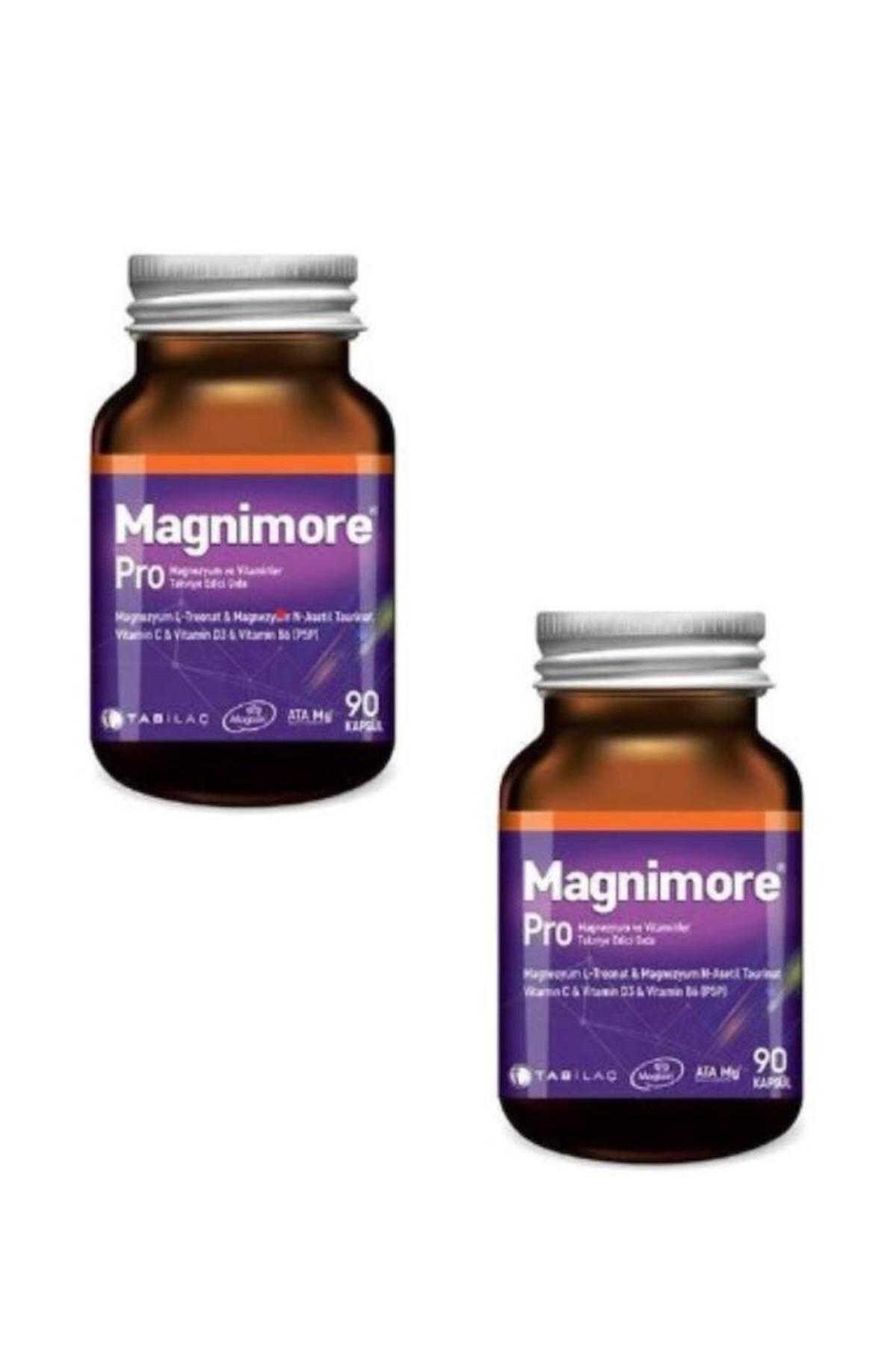 Tab İlaç Magnimore Plus Aromasız Unisex Vitamin 2x90 Tablet