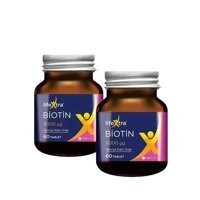 Tab İlaç Biotin Aromasız Unisex Vitamin 60 Tablet