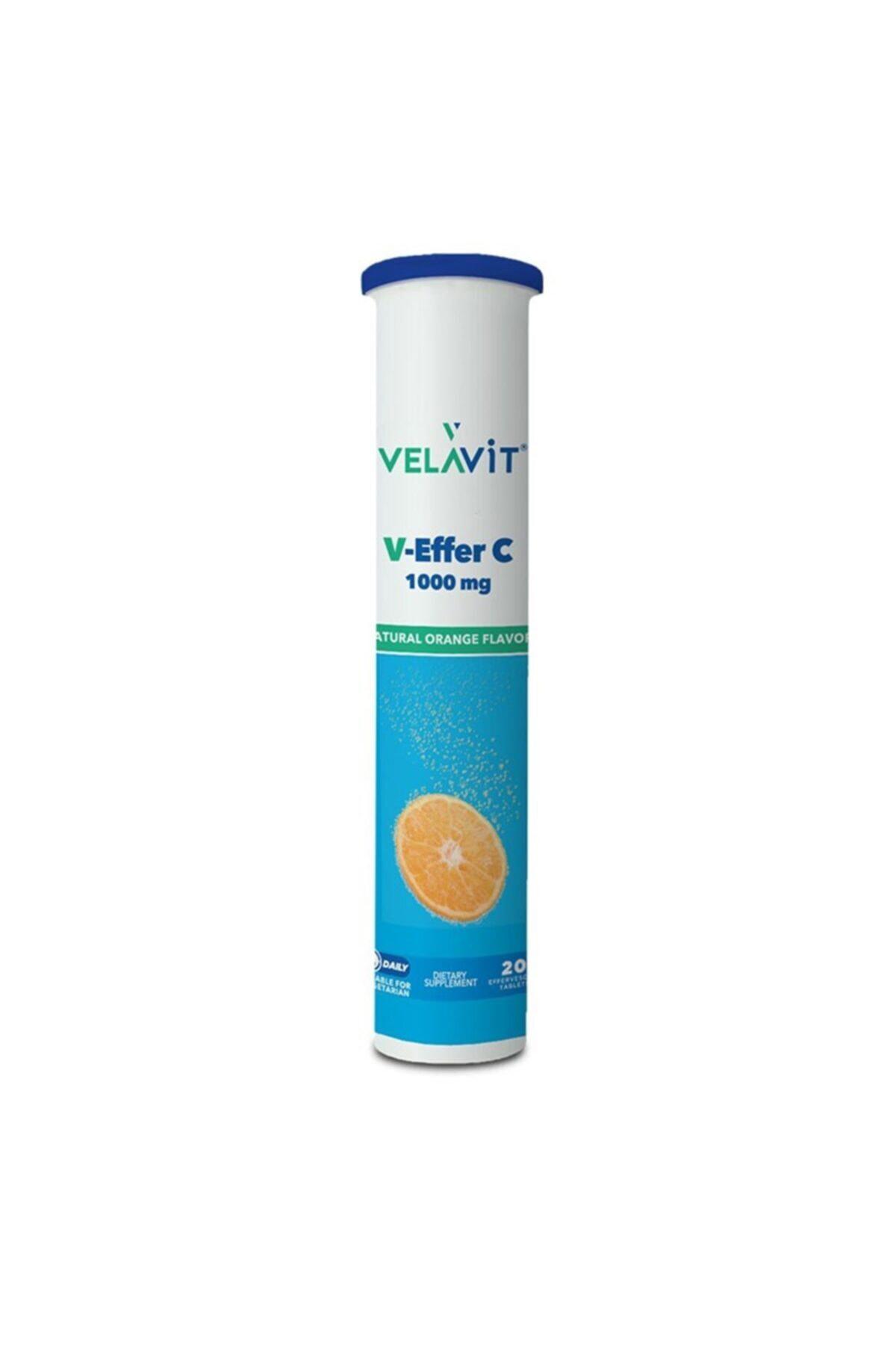 Velavit V-Effer C Aromalı Unisex Vitamin 20 Tablet