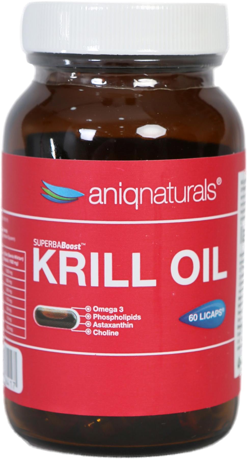 Aniqnaturals Superbaboost Krill Oil Sade Unisex Vitamin 60 Kapsül