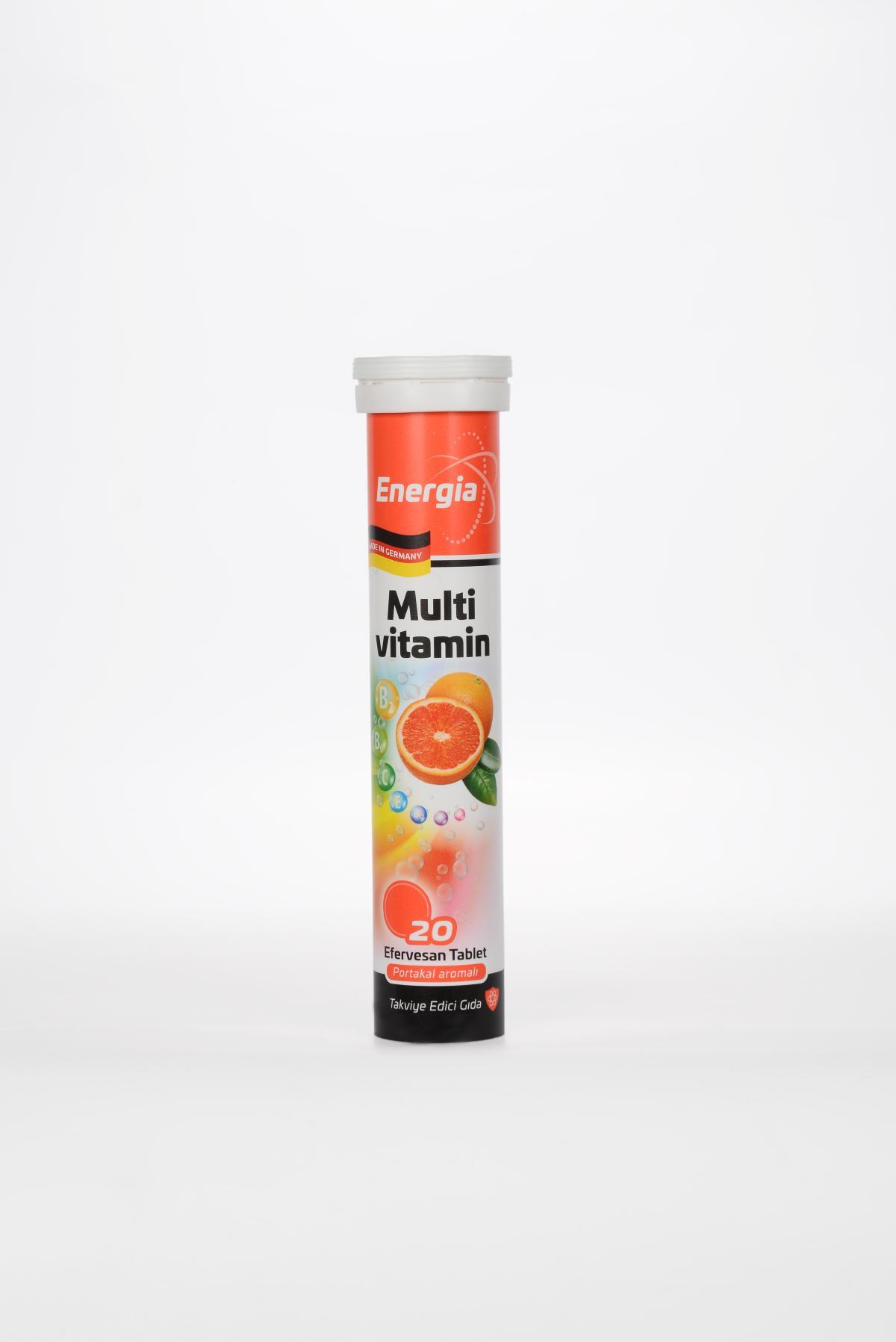 Energia Biotin Aromalı Unisex Vitamin 20 Tablet