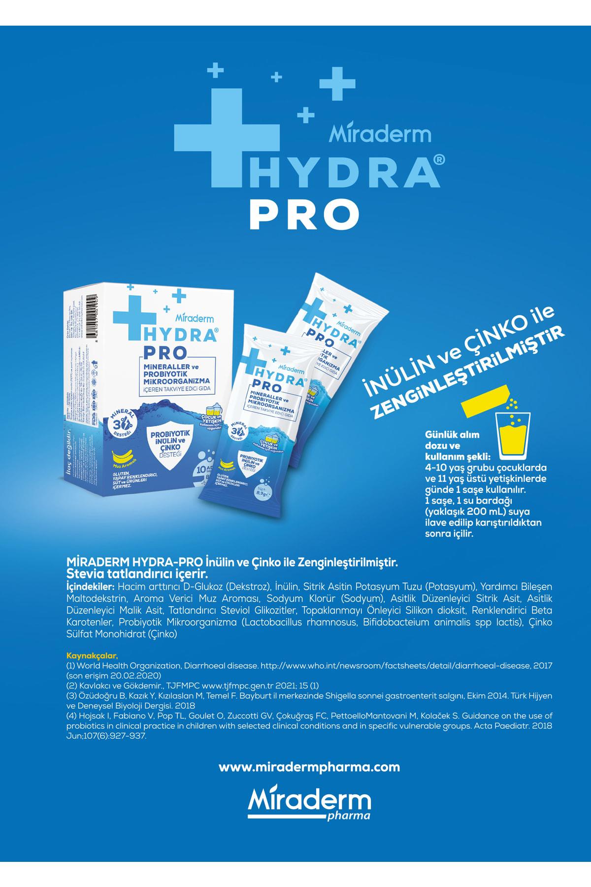 Miraderm Elektrolit Aromasız Unisex Vitamin 10 Şase