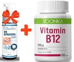 Fırat Kozmetik E2'Quality Sade Unisex Vitamin 102 Tablet