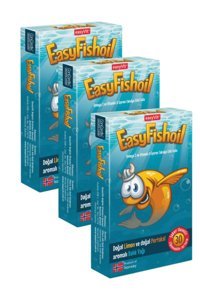 Easyvit Fish Oil Aromalı Çocuk Vitamin 3x30 Tablet