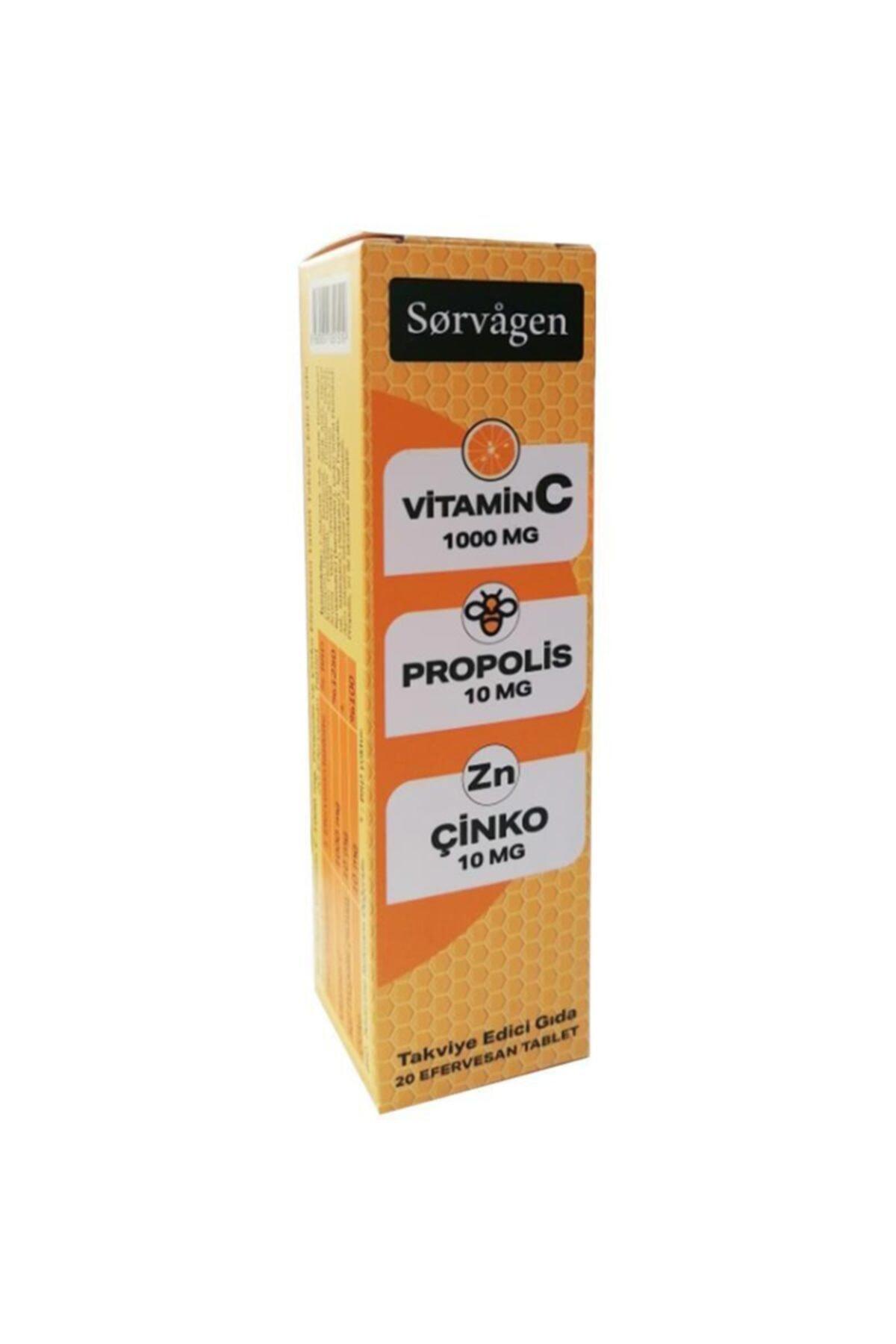 Sorvagen C Vitamini Aromalı Unisex 20 Tablet