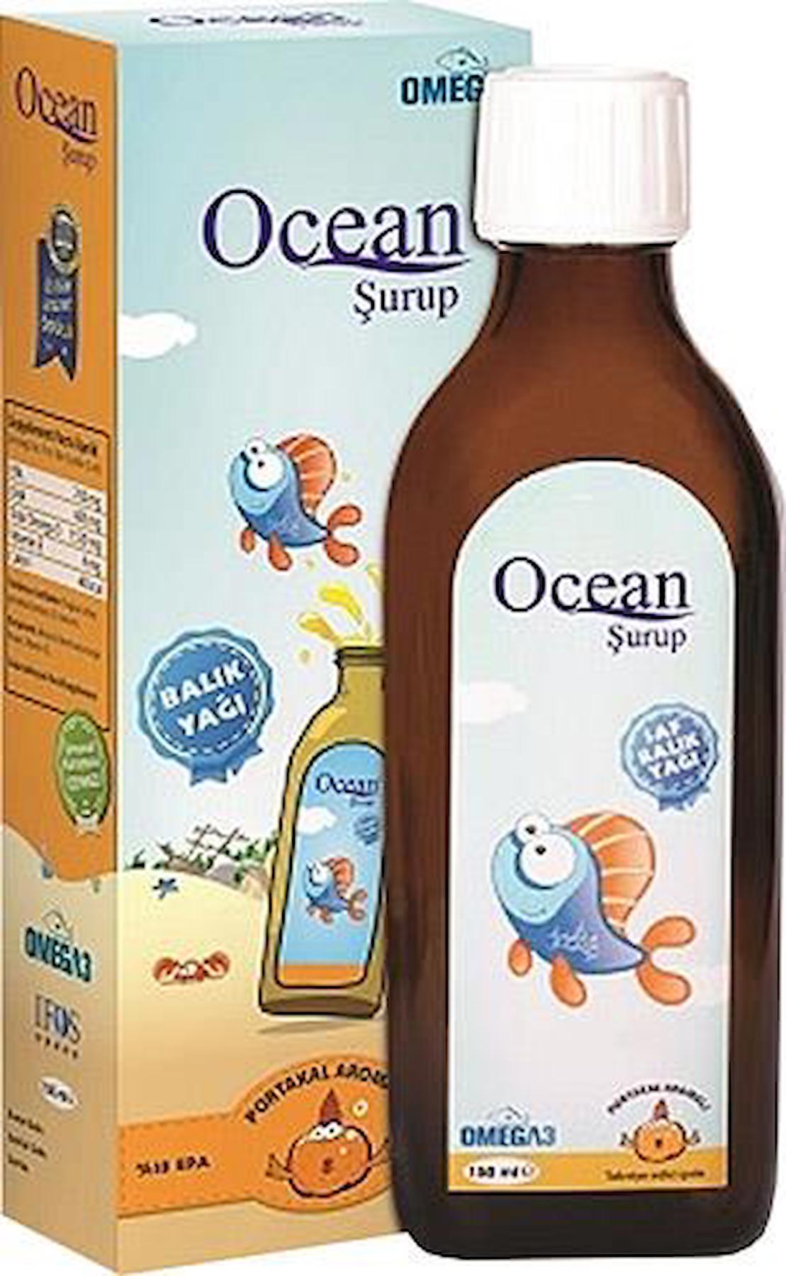 Ocean Omega-12 Aromalı Çocuk Vitamin 150 ml