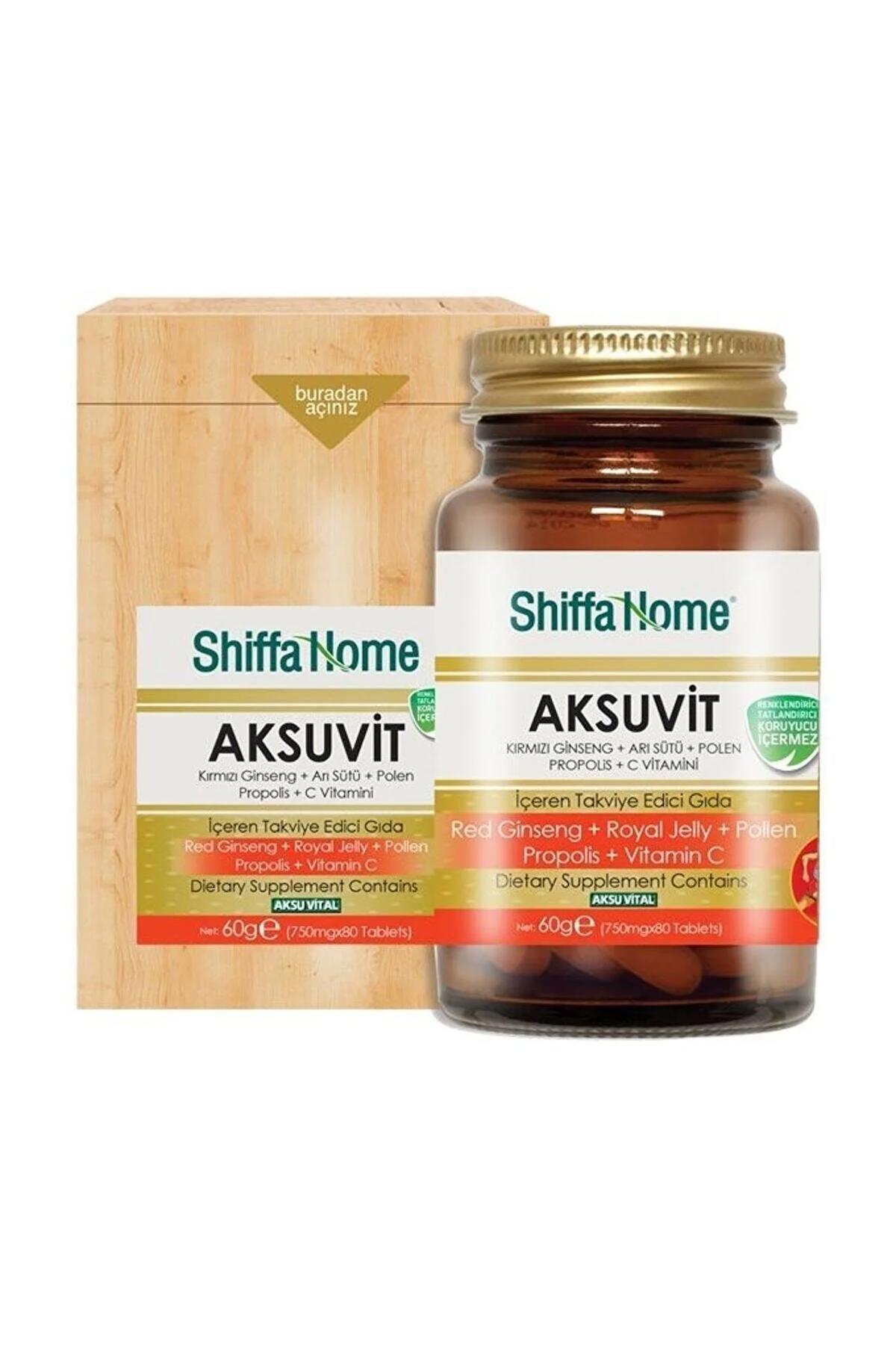 Shiffa Home Aksu Vital Aromasız Unisex Vitamin 80 Tablet