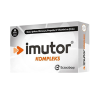 Imutor Komplex Çinko C Sade Unisex Vitamin 30 Kapsül