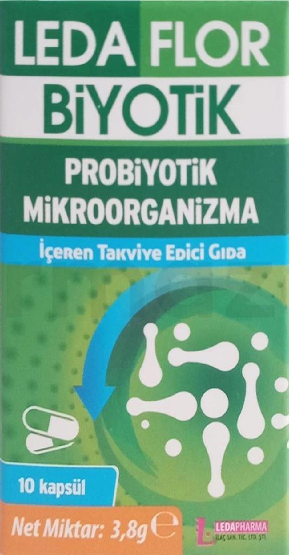 Ledapharma Probiyotik Aromasız Unisex Vitamin 10 Kapsül