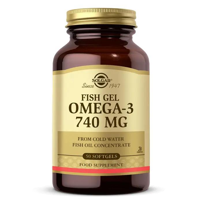 Solgar Fish Gel Omega - 3 Aromalı Unisex Vitamin 50 Kapsül