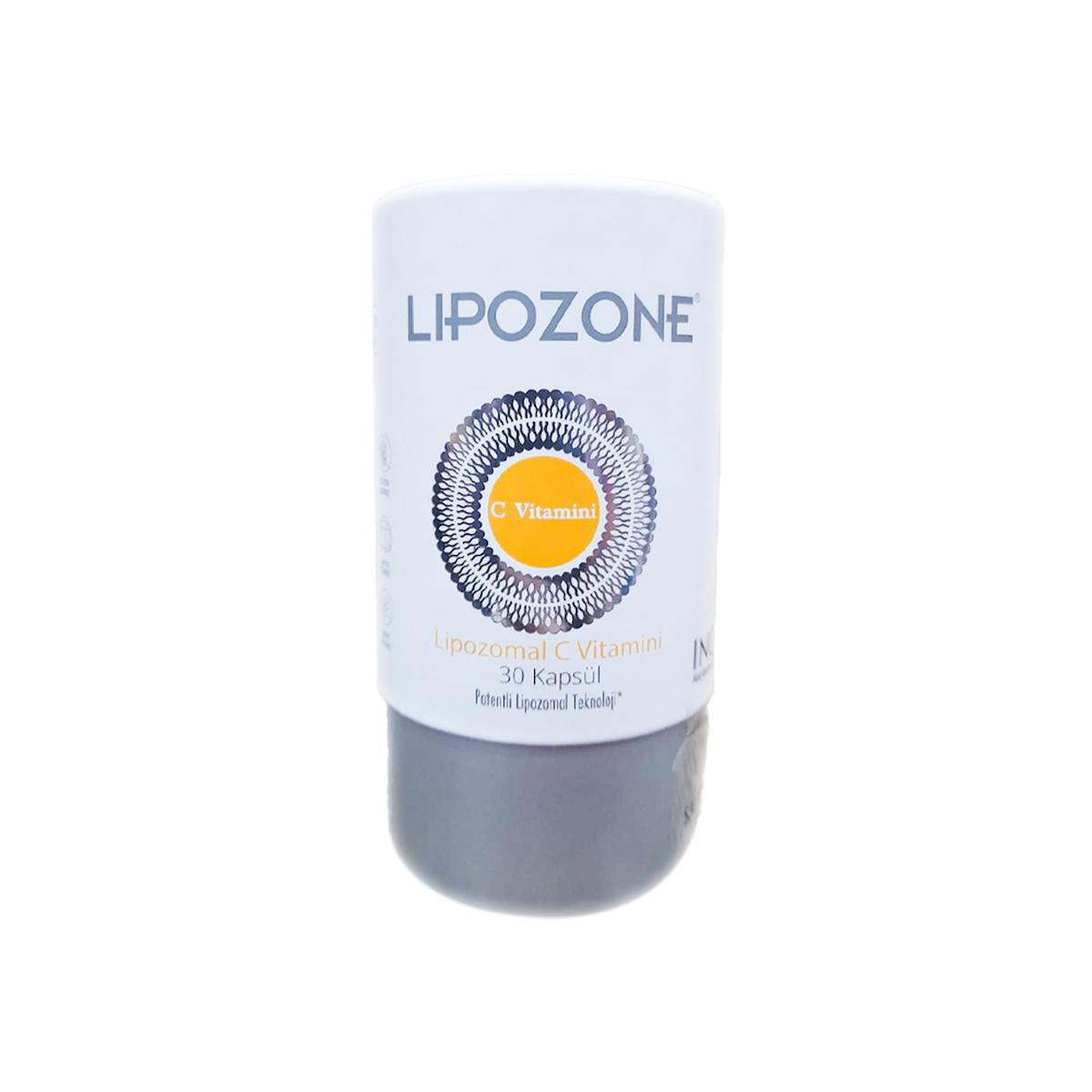 Lipozone C Vitamini Aromasız Unisex 30 Kapsül