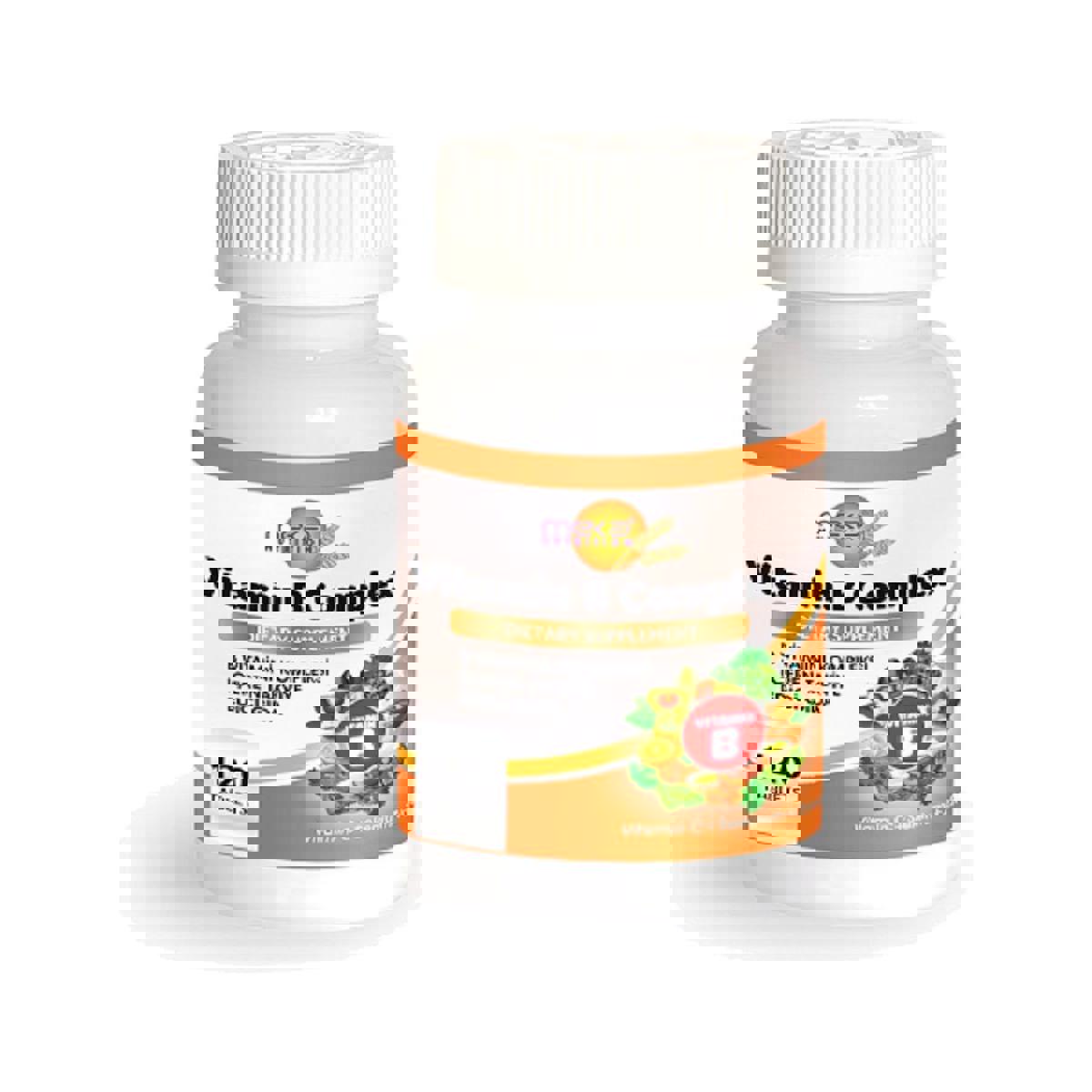 Meka Nutrition B-Komplex Aromasız Unisex Vitamin 120 Tablet