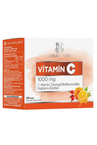 Naturalnest C Vitamini Aromalı Unisex 20 Şase