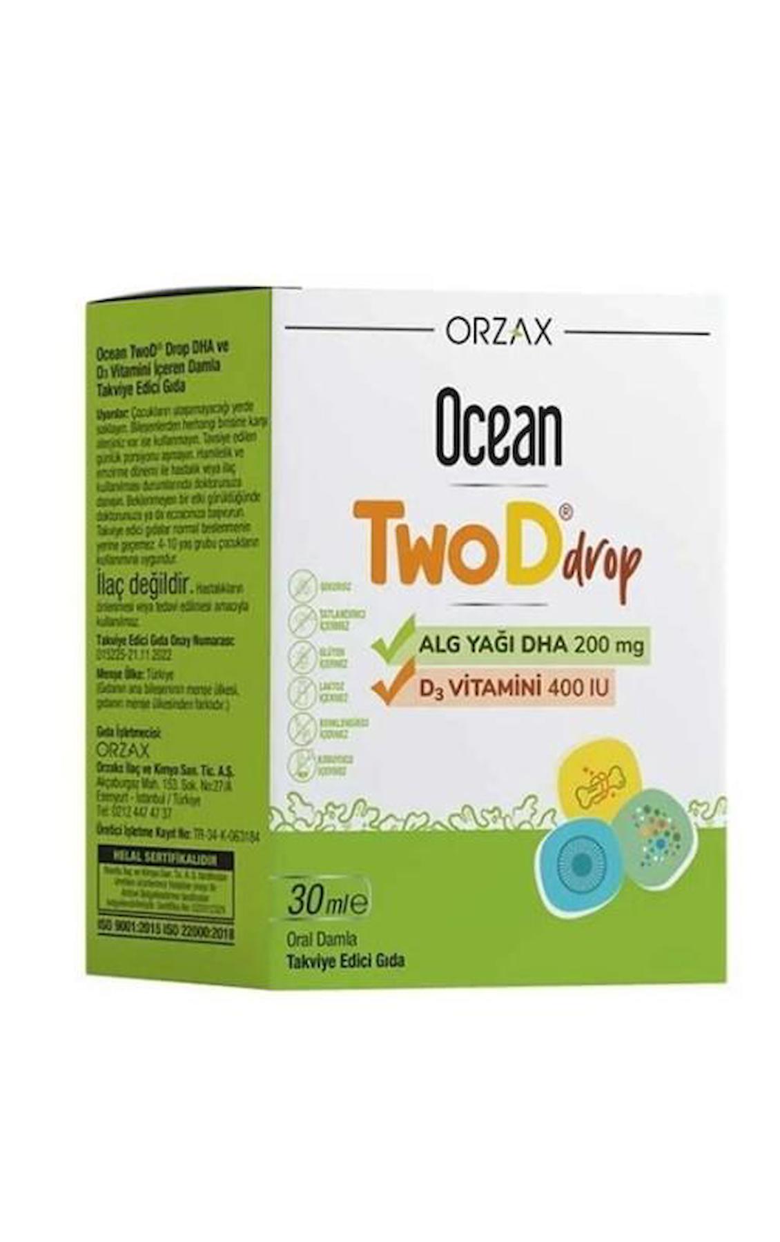 Ocean D3 Vitamini Sade Unisex 30 ml