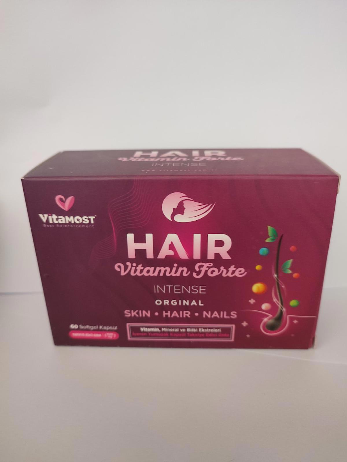 Vitamost Vitamin Forte Aromasız Unisex 60 Kapsül
