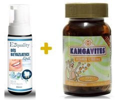 Fırat Kozmetik E2'Quality Sade Unisex Vitamin 90 Tablet