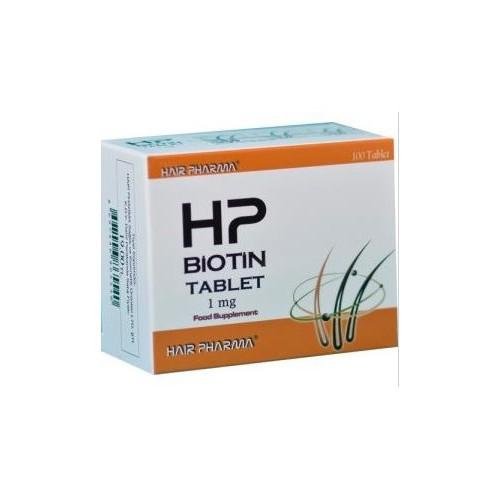 Hairpharma Hp Biotin Cilt - Saç - Tırnak Magnezyum Aromasız Unisex Vitamin 100 Tablet