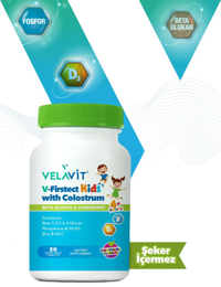 Velavit Çinko Aromalı Çocuk Vitamin 30 Tablet